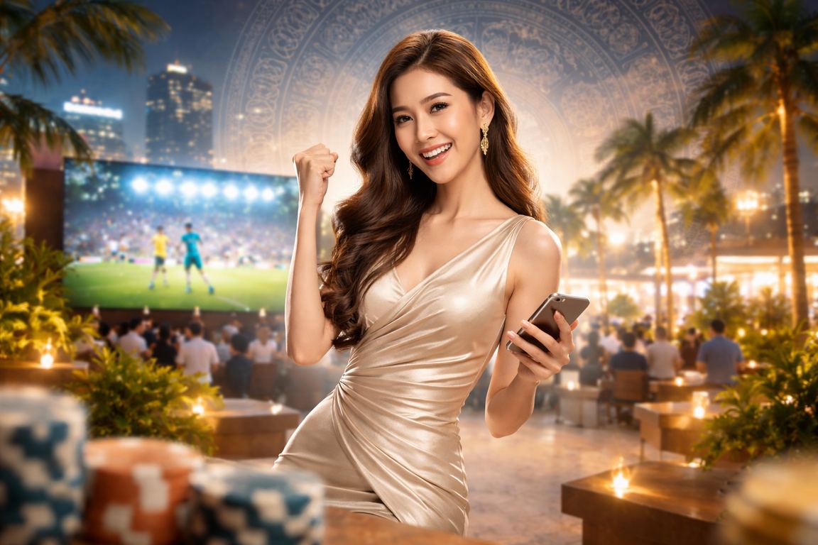 Người dùng trẻ tại TP.HCM theo dõi trận đấu bóng đá và đặt cược thể thao trực tuyến