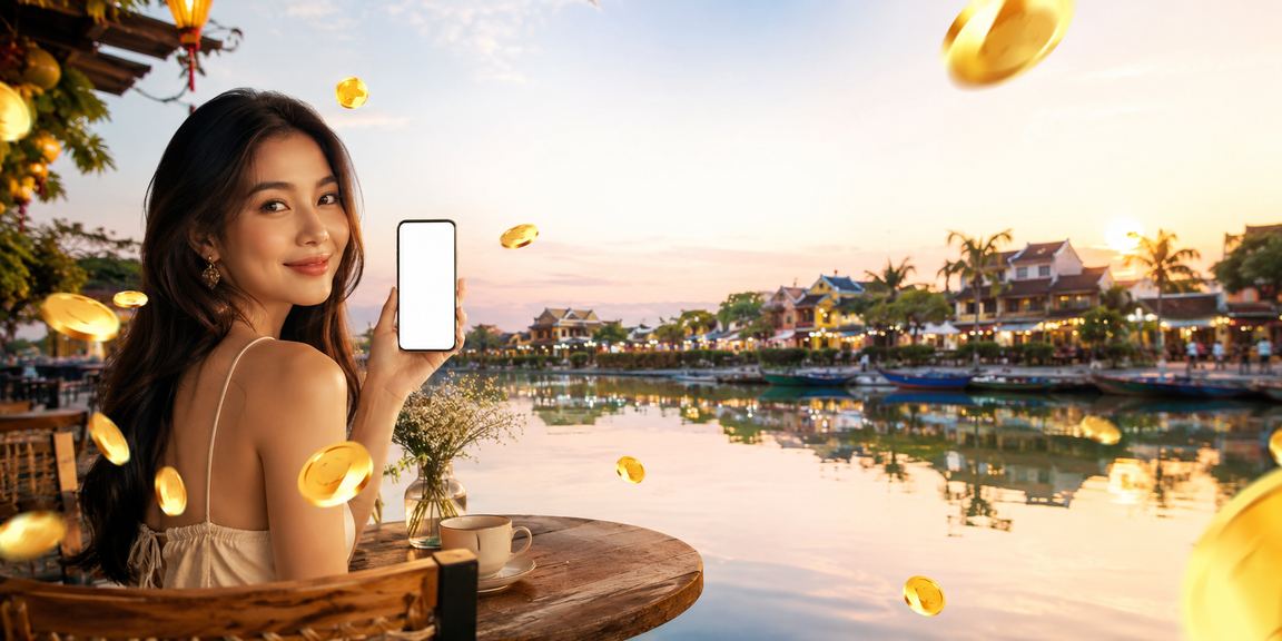Khách hàng tại Hội An nhận thưởng và tận hưởng dịch vụ đăng ký cược